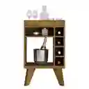 Mesa Auxiliar Bertolini Bar 45x72x32cm Cafe Mdp