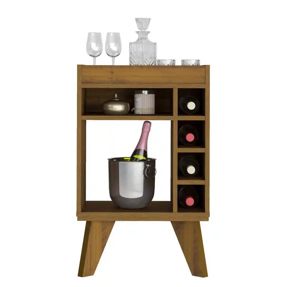 Mesa Auxiliar Bertolini Bar 45x72x32cm Cafe Mdp