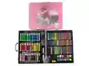 Set De Arte Para Niños De 150 Piezas Unicornio Rosa