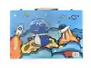 Set De Aarte Para Niños De 126 Piezas Astronauta Azul