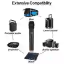 Microfono Inalambrico Vm-51 Negro Compatible