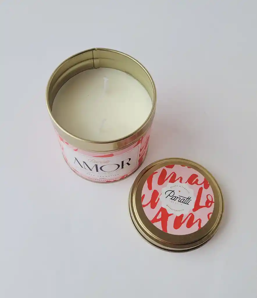 Vela Aromática De Amor