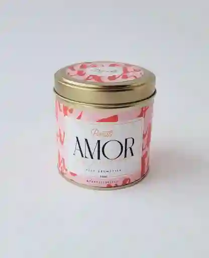 Vela Aromática De Amor