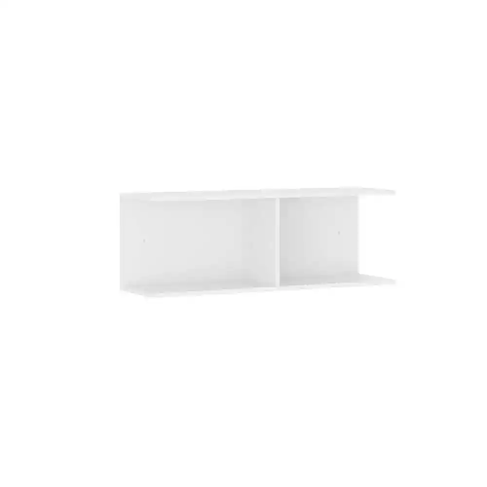 Repisa Bertolini 78x27x22cm Blanco Mdp