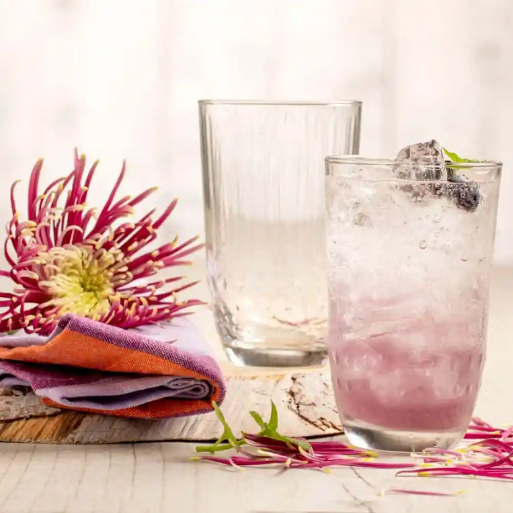 Vaso Largo Cristar Estambul 442 Ml - 8 Und Vidrio