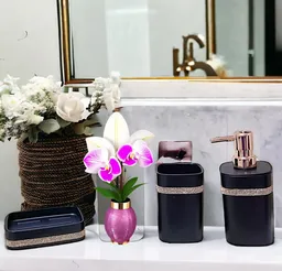 Dispensador Organizador De Baño X3 Moderno