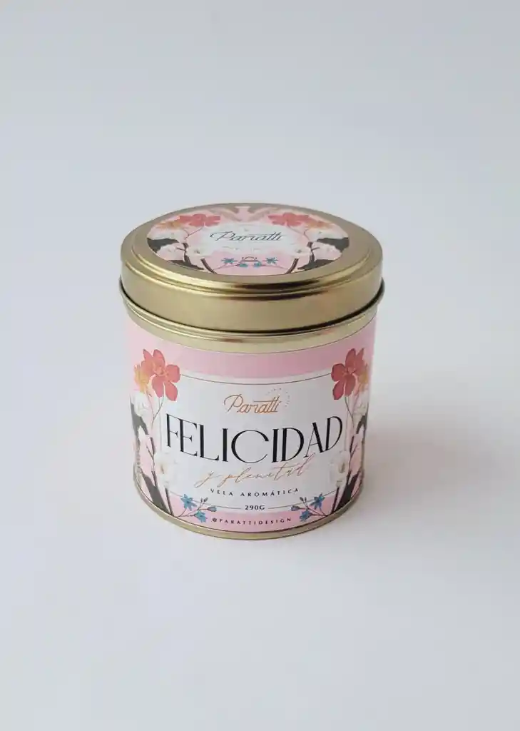Vela Aromática De Felicidad
