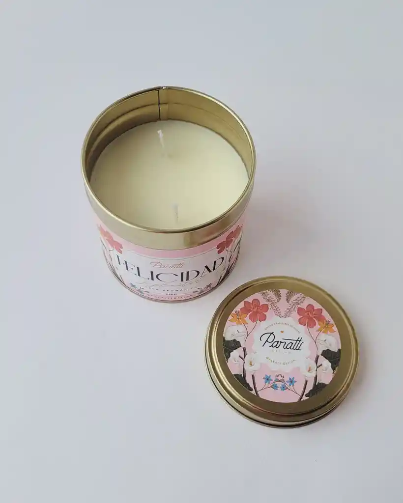 Vela Aromática De Felicidad