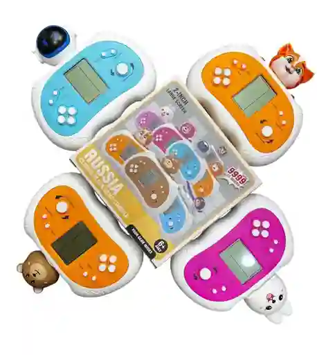 Consola Mini Tetris De Figuras De Diseños