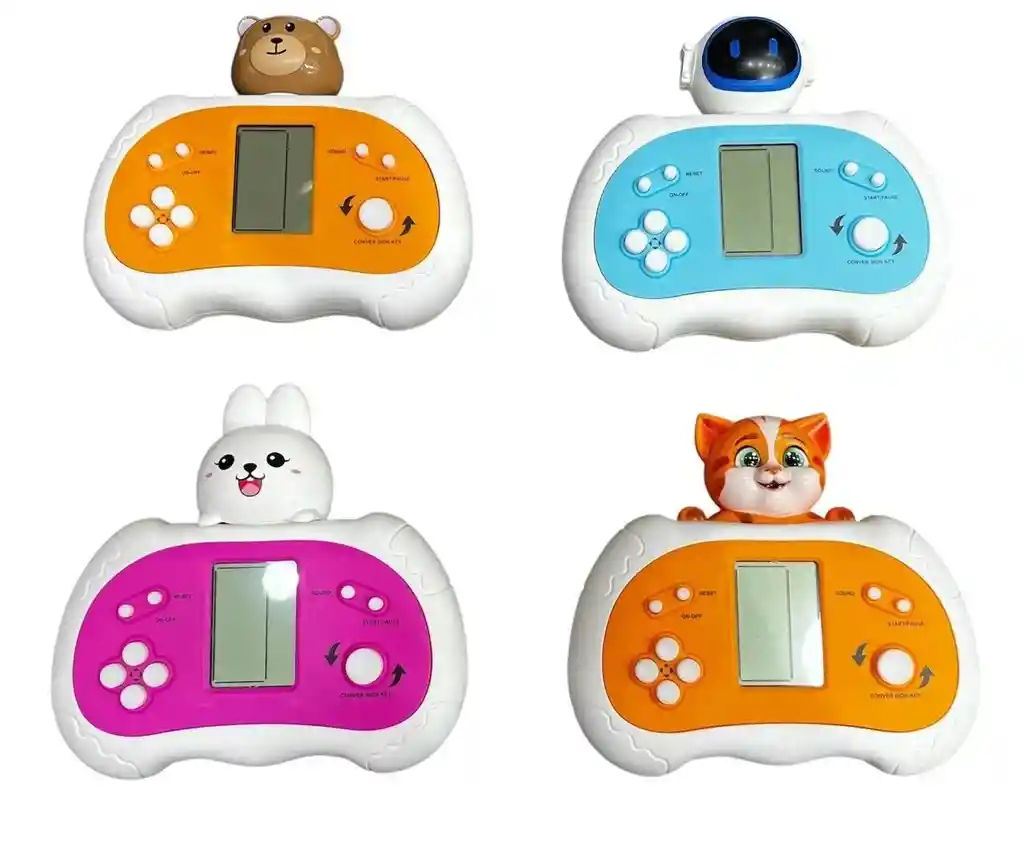 Consola Mini Tetris De Figuras De Diseños