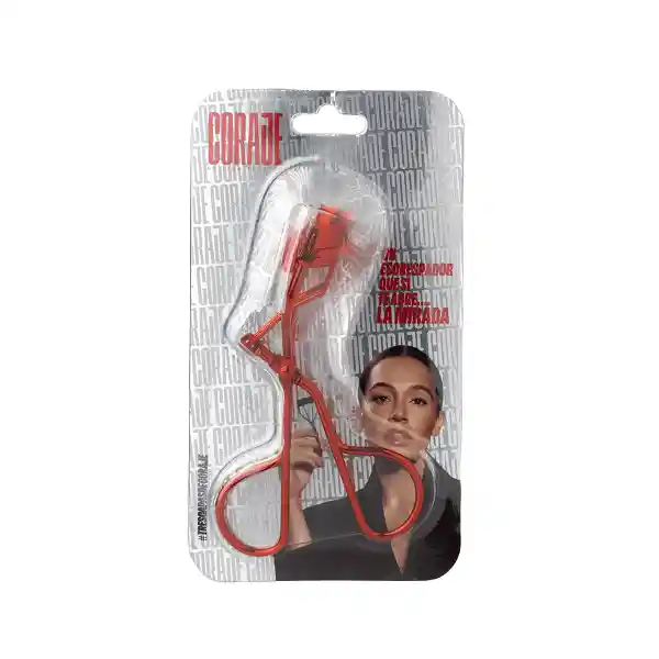 Encrespador De Pestañas Coraje Rojo Audaz 25gr