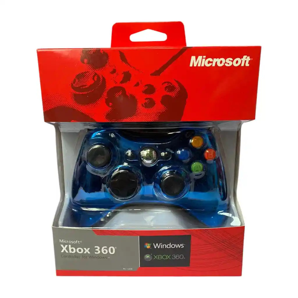 Control De Cable Para Xbox 360 Y Pc Cromados