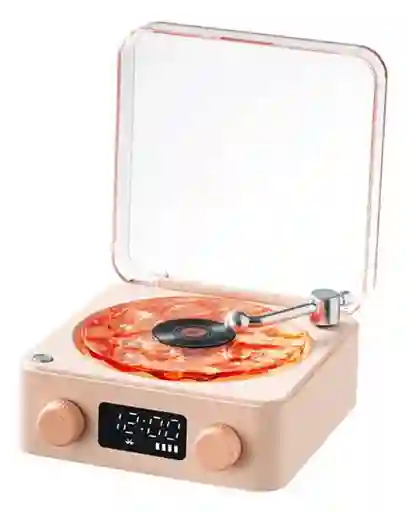 Reproductor De Discos Retro Con Sonido Pequeño Inalámbrico