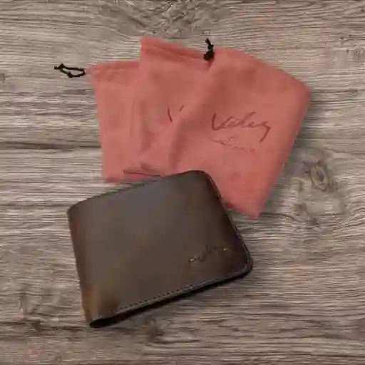 Billetera Hombre Velez Cuero Genuino De Alta Calidad Incluye Elegante Estuche Terciopelo