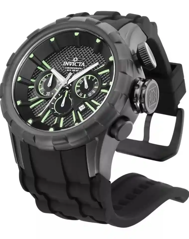 Invicta 16974 I- Force Reloj Analógico Cuarzo Negro Para Hombre