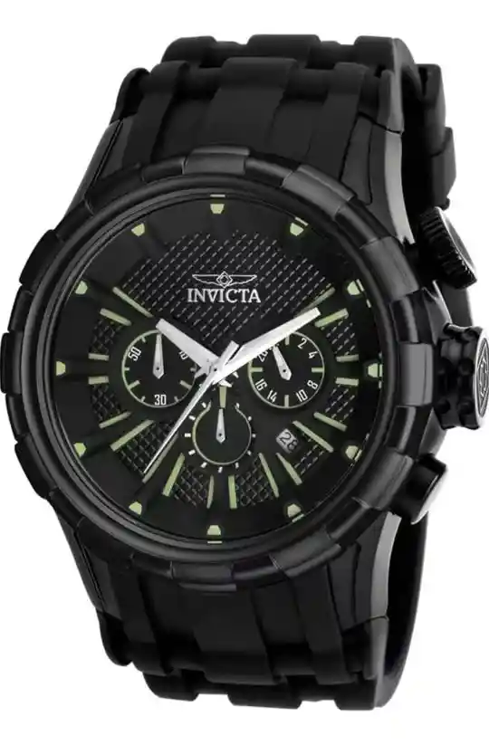 Invicta 16974 I- Force Reloj Analógico Cuarzo Negro Para Hombre