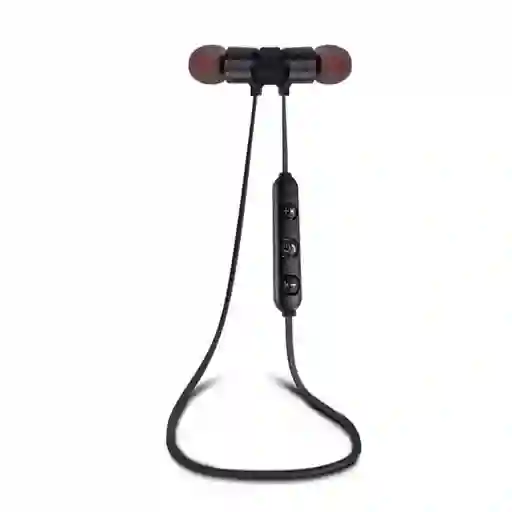 Audífonos Bluetooth Sport Magnetico Nuevo Negro