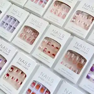 Uñas Postizas Decoradas, Largas