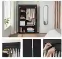 Armario De Tela Desarmable Closet Plegable Doble