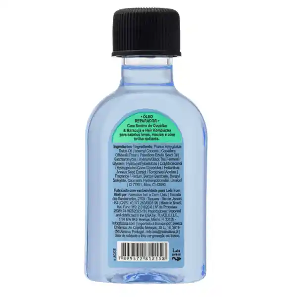Aceite Reparador Lola Cosmetics Danos Vorazes 50ml