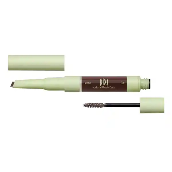Lápiz Y Gel Para Cejas Pixi Natural Brow Duo Deep Brunette 2.5ml