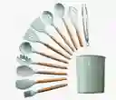 Set De Utensilios De Cocina 12 Piezas En Silicona