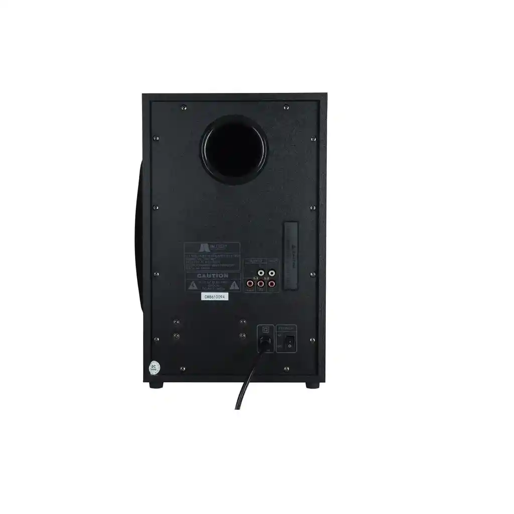 Parlantes 2.1 Jaltech Bluetooth Fm Usb Rgb Control 4.000w