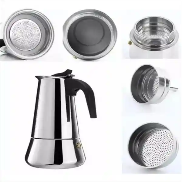 Cafetera Italiana 6 Tazas Espresso