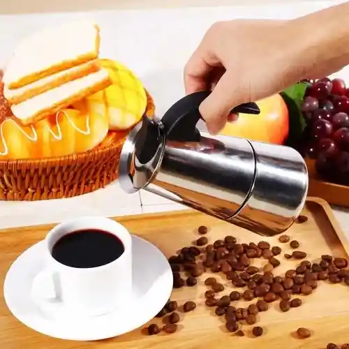 Cafetera Italiana 6 Tazas Espresso