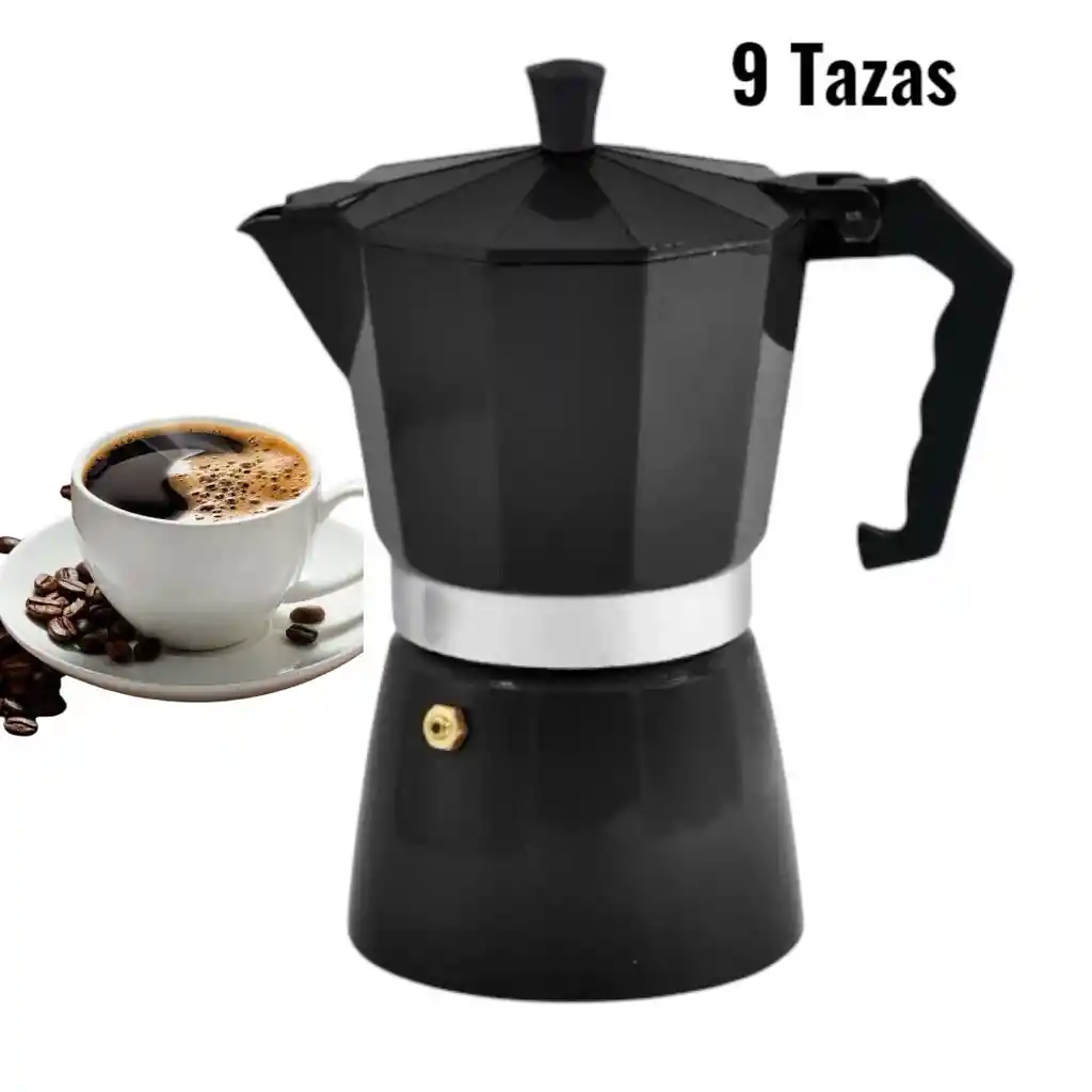 Cafetera 9 Tazas Para Estufa Café Express Clásica