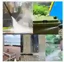 Hidrolavadora Inalámbrica Pistola Con Boquilla 6 Chorros