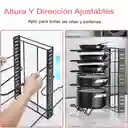 Organizador De Ollas Y Sartenes 8 Niveles Acero Resistente