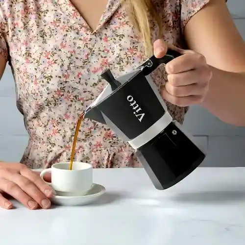 Cafetera Italiana Moka 6 Tazas Espresso