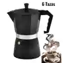 Cafetera Italiana Moka 6 Tazas Espresso