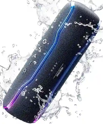 Parlante Bluetooth 25w Con 24 Horas De Reproducción E Ipx7 Negro