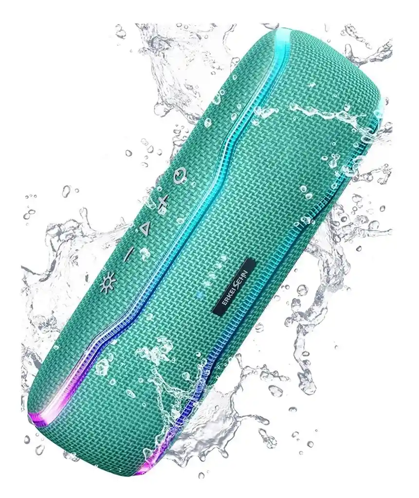 Parlante Bluetooth 25w Con 24 Horas De Reproducción E Ipx7 Verde