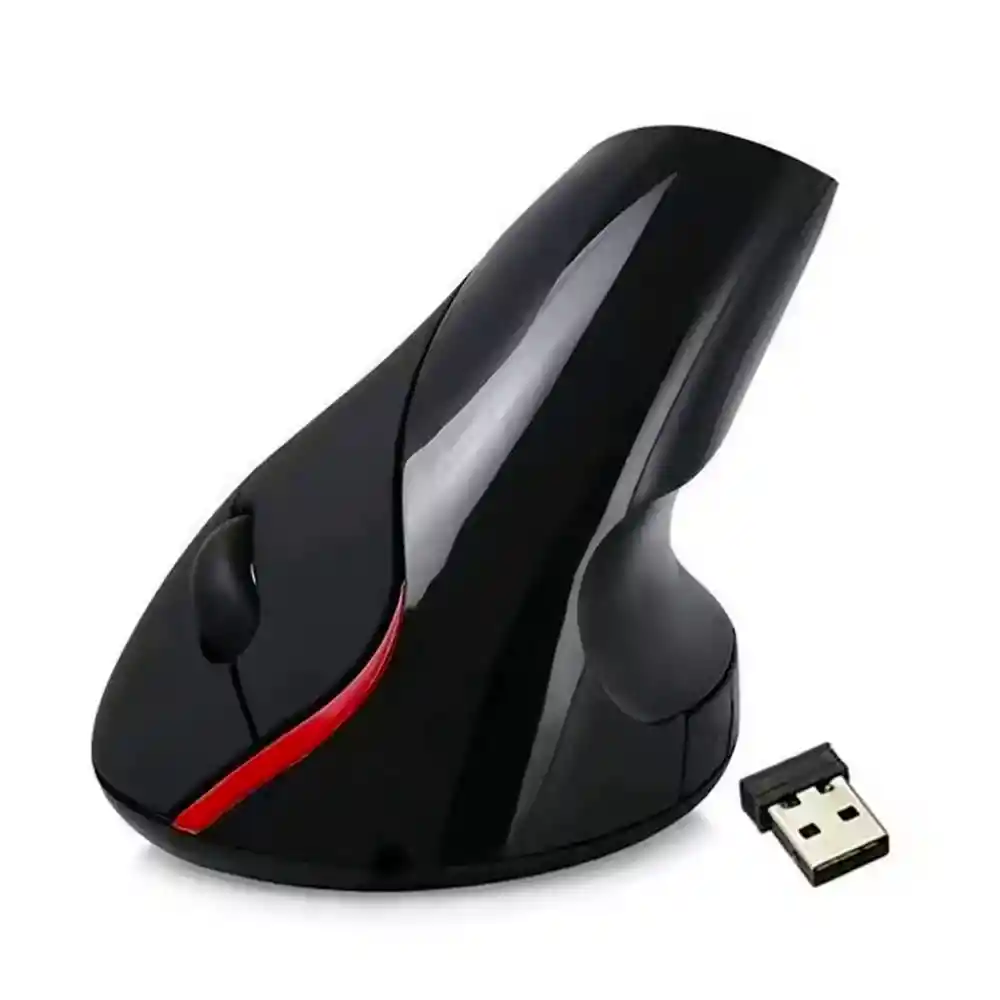 Mouse Inalambrico Vertical Recargable