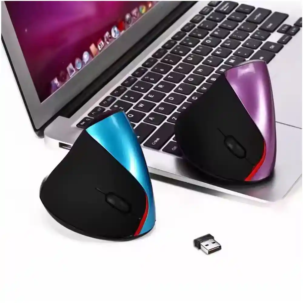 Mouse Inalambrico Vertical Recargable