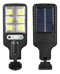 Lampara Panel Solar Exteriores Led Y Sensor Fachadas Pared Estructura