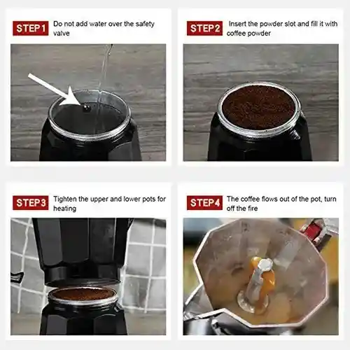 Cafetera Italiana Moka Express 9 Tazas