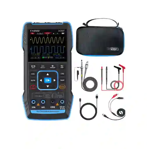 Osciloscopio Multimetro Generador Señal 2ch Fniris 2c53t