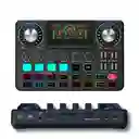 Mezclador De Audio Pro Amplificador Tarjeta Sonido 48v F668