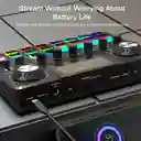 Mezclador De Audio Pro Amplificador Tarjeta Sonido 48v F668