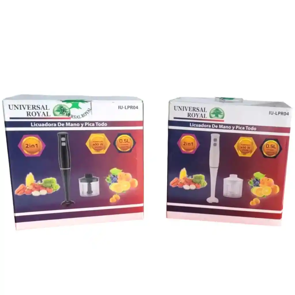 Licuadora Y Picadora Universal Royal Iu-lpr04 400w