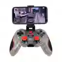 Control Bluetooth X3 Transperente + Soporte Para Celular Y Pc