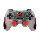 Control Bluetooth X3 Transperente + Soporte Para Celular Y Pc