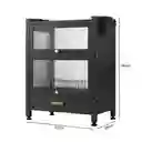 Organizador De Loza Estante Escurridor Gabinete Acero 52cm