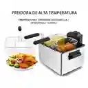 Freidora Electrica Aceite 1200w Domestica 5litros Acero Inox