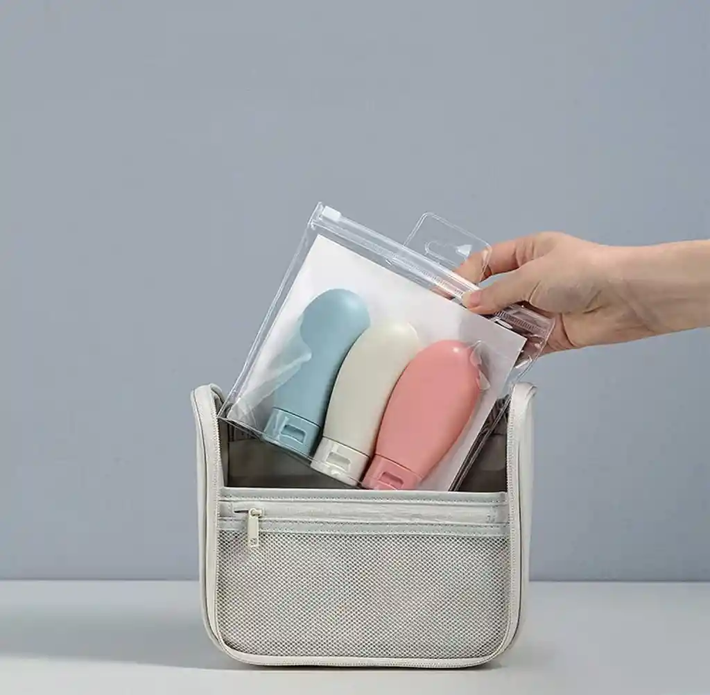 Botellas De Viaje Set X3 De Silicona