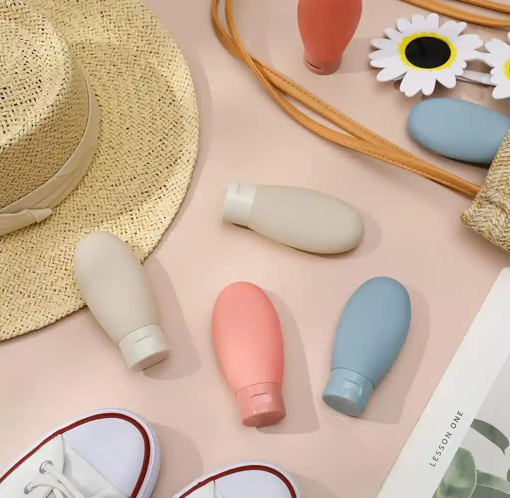 Botellas De Viaje Set X3 De Silicona